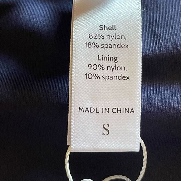 Andie Swim Cheeky Bikini Bottom Navy Blue  Women's Swimwear
Swimsuit SZ S #1448 - Picture 8 of 10